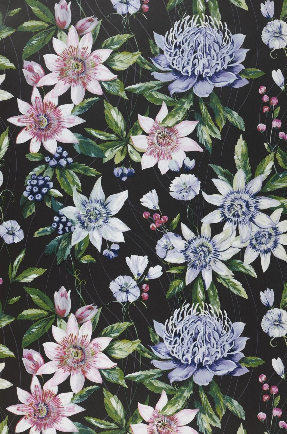 Tapete Zagora Schwarz 2 Tapete Zagora Schwarz - Image 2