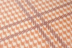 Tapete Glencheck Orange -Tapetengeschäft 251202 B Glencheck 2880x1440