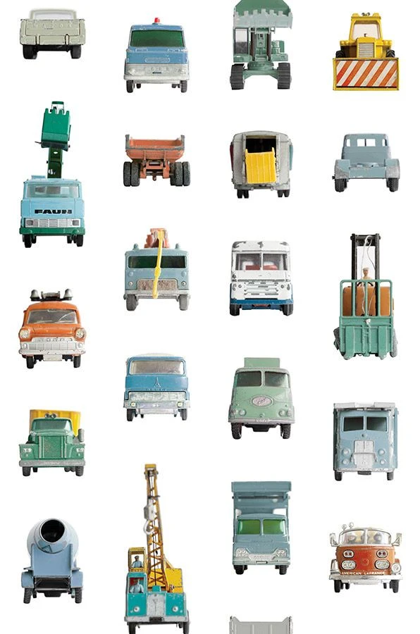 Tapete Work Vehicles Türkis 2 Tapete Work Vehicles Türkis – Bild 2