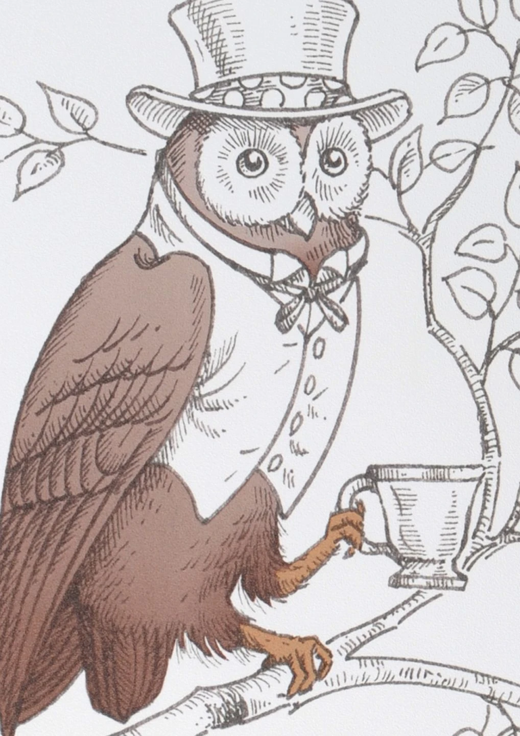 Wandbild Animal Forest Brauntöne 4 Wandbild Animal Forest Brauntöne - Image 4