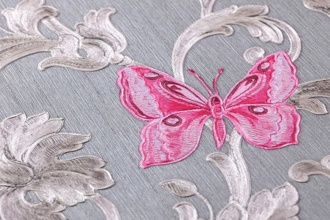 Versace Tapete Glory Grau 2 Versace Tapete Glory Grau – Bild 2