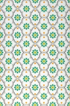 Tapete Efigenia Grün