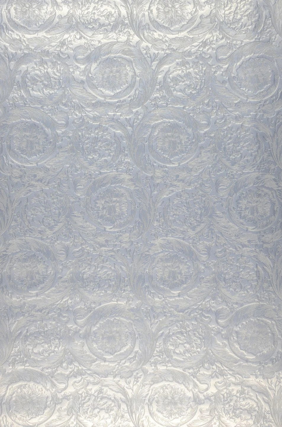 Versace Tapete Talora Silber 1 Versace Tapete Talora Silber