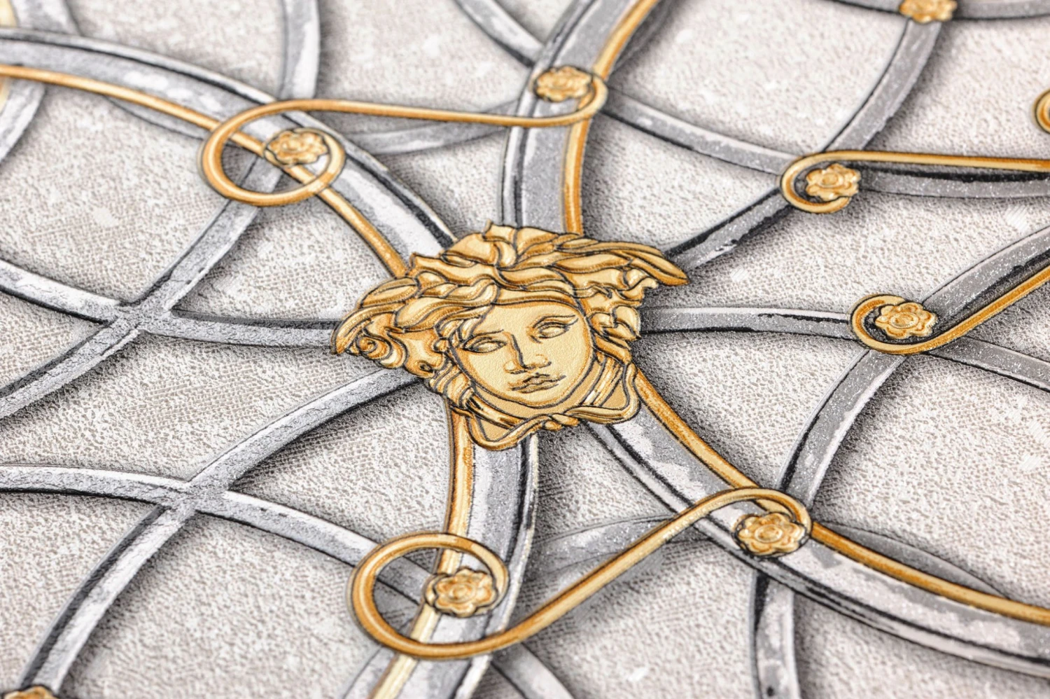 Versace Tapete Nara Perlgold 3 Versace Tapete Nara Perlgold – Bild 3