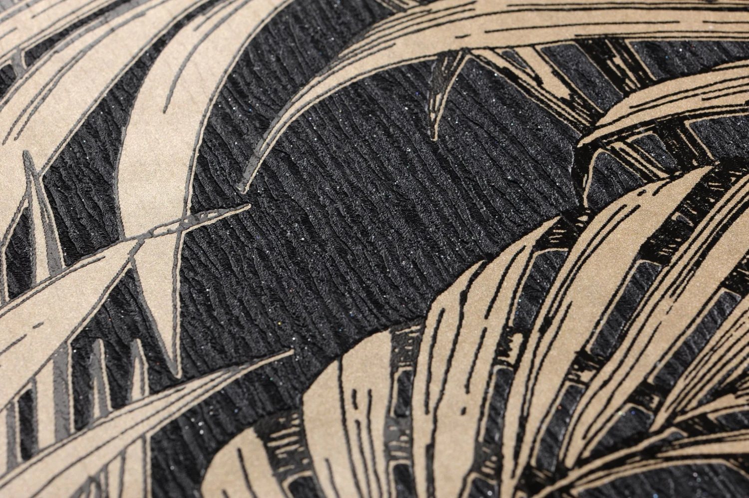 Tapete Tatanu Schwarzgrau Glitzer 3 Tapete Tatanu Schwarzgrau Glitzer - Image 3