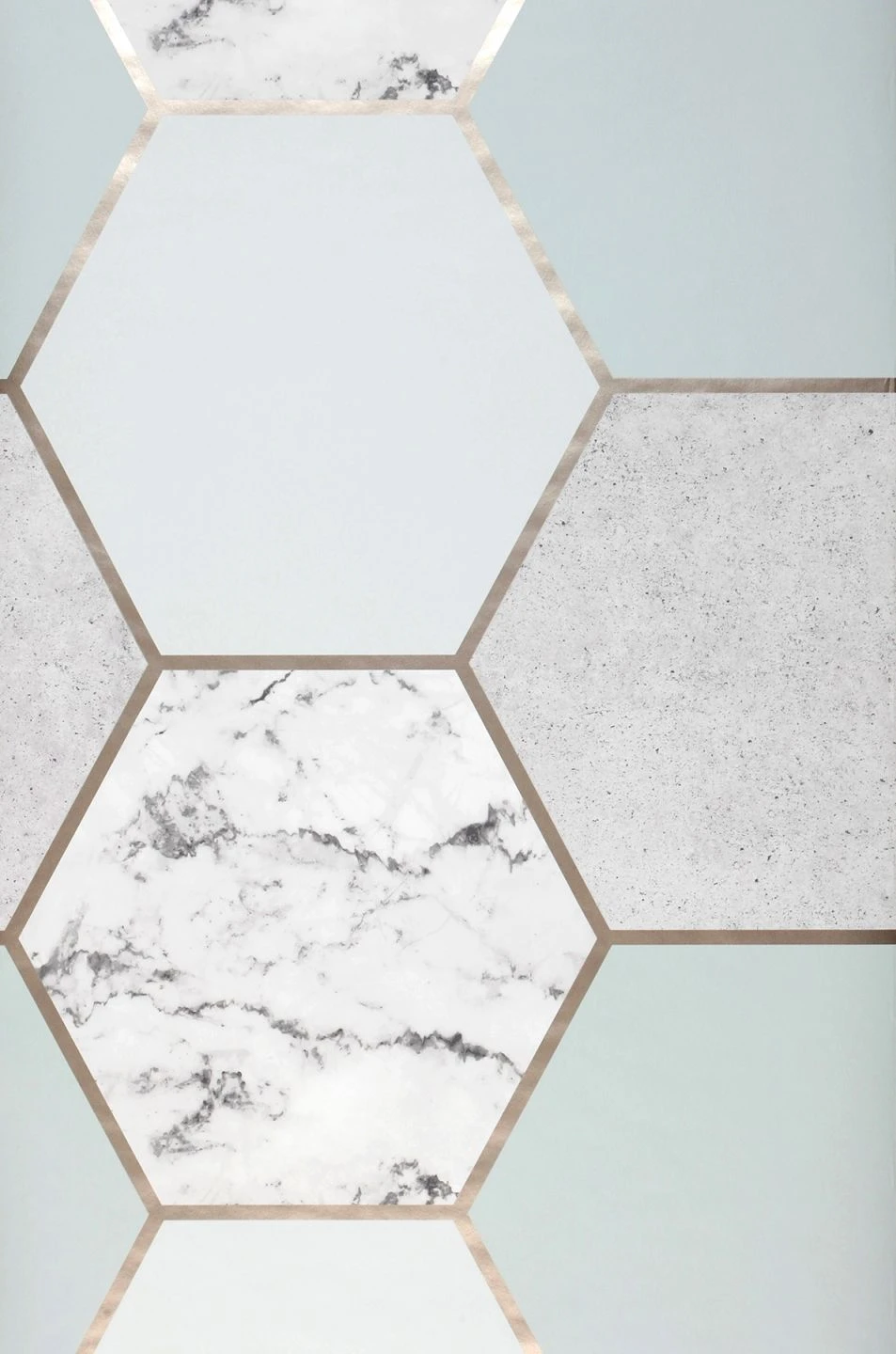 Tapete Novara Hellminttürkis 2 Tapete Novara Hellminttürkis – Bild 2