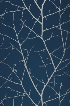 Tapete Tabora Ozeanblau