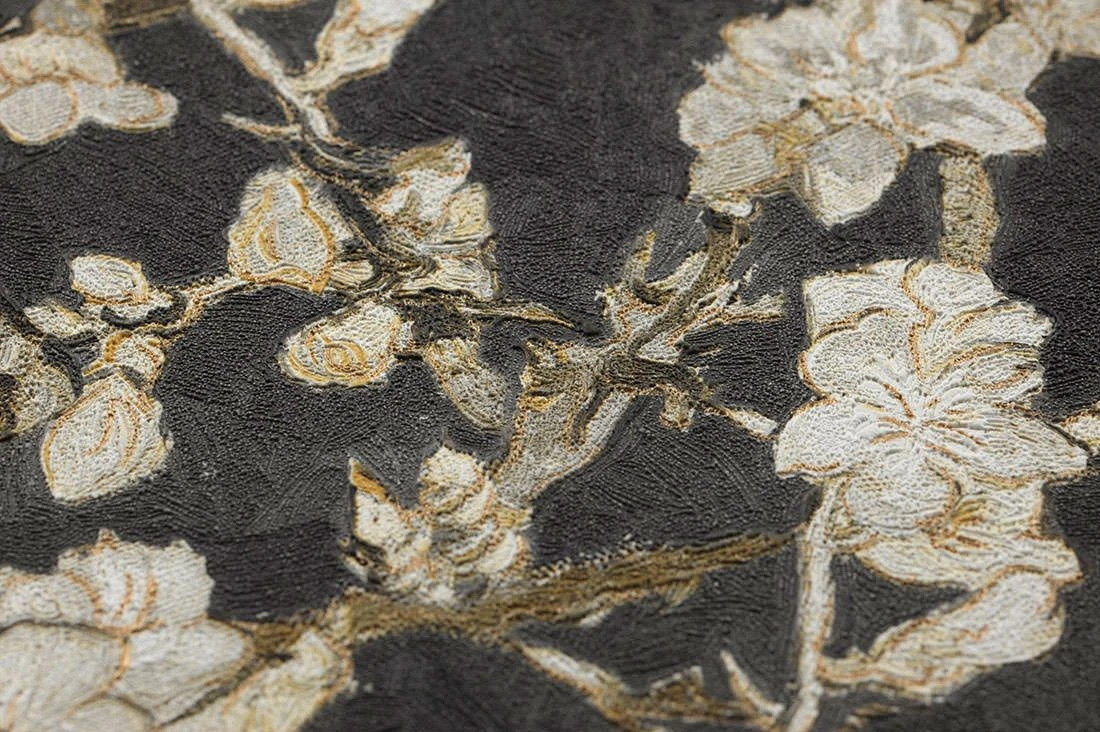 Tapete VanGogh Blossom Umbragrau 2 Tapete VanGogh Blossom Umbragrau - Image 2