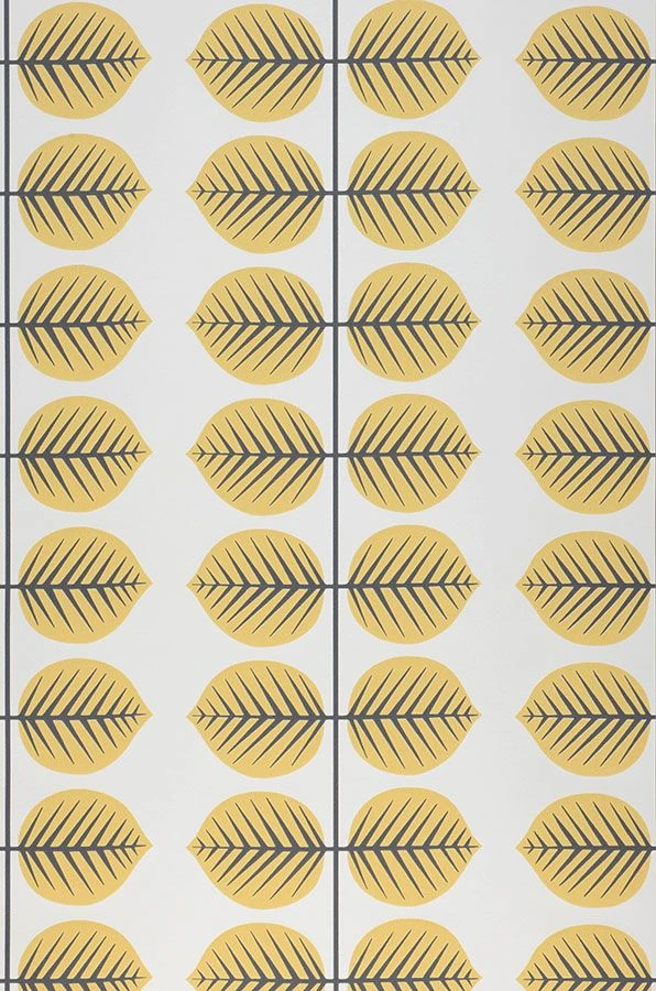 Tapete Panella Hellgelb 2 Tapete Panella Hellgelb – Bild 2