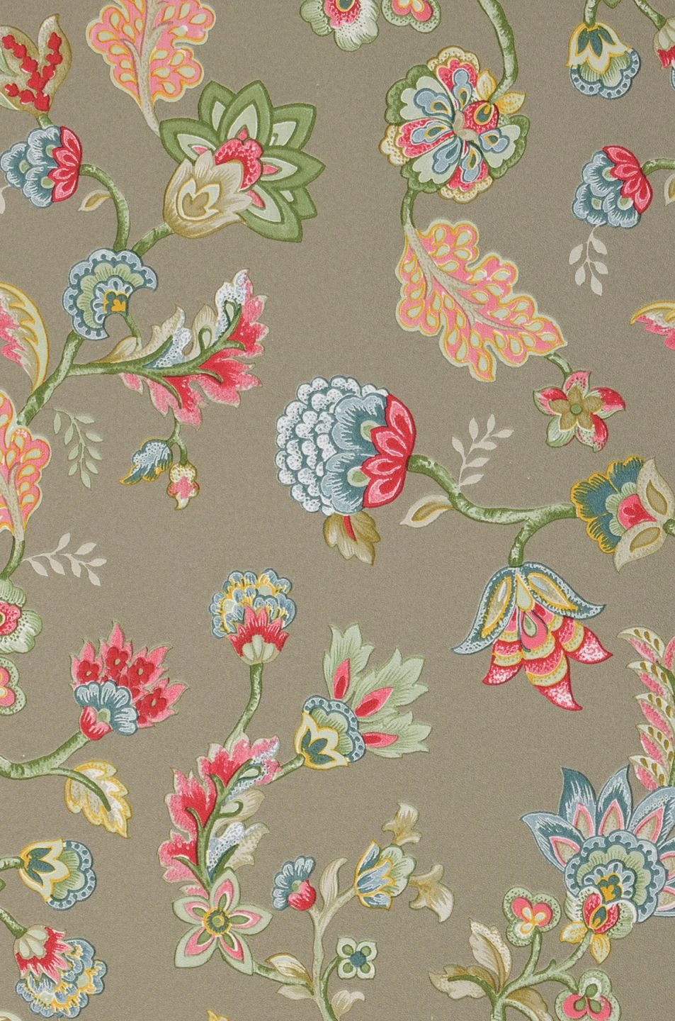 Tapete Filippa Olivgrau 2 Tapete Filippa Olivgrau – Bild 2