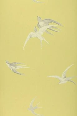 Tapete Izanami Hellgelbgrün