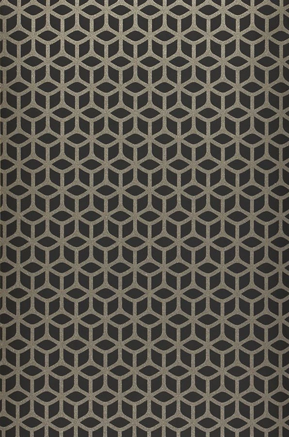 Tapete Zelor Schwarz 1 Tapete Zelor Schwarz