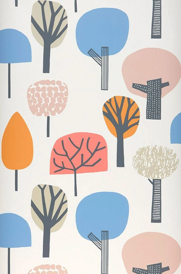 Tapete Elora Blau 2 Tapete Elora Blau – Bild 2