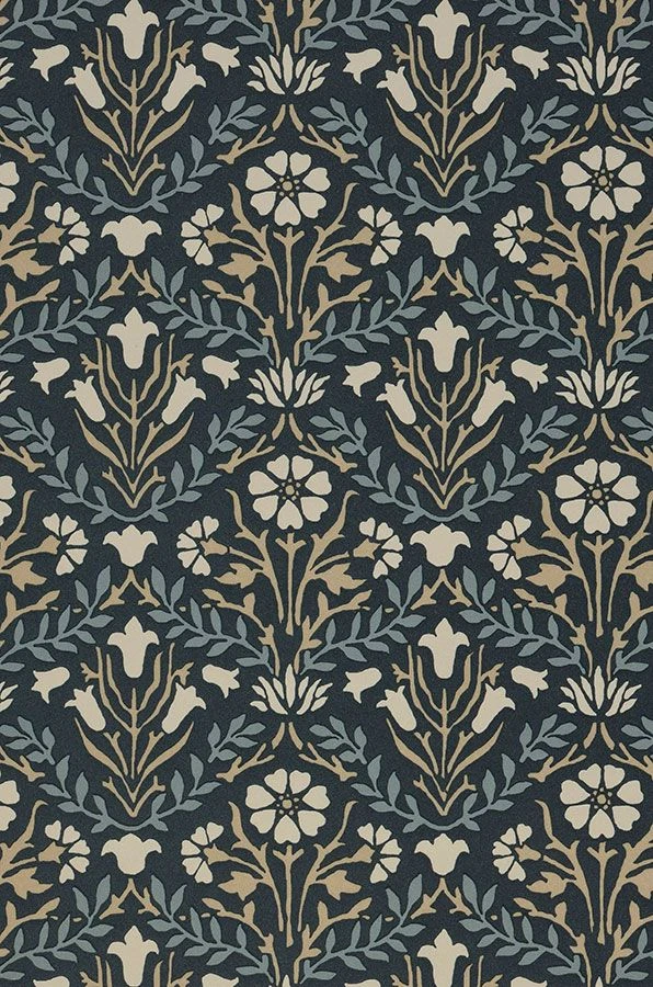 Tapete Elodie Anthrazit 2 Tapete Elodie Anthrazit – Bild 2