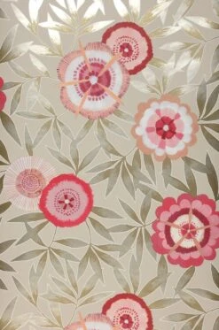 Tapete Sefina Himbeerrot