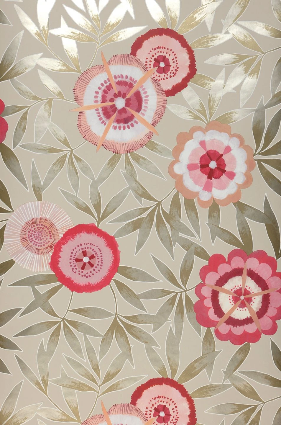 Tapete Sefina Himbeerrot 1 Tapete Sefina Himbeerrot