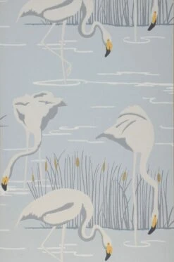 Tapete Helma Hellblau