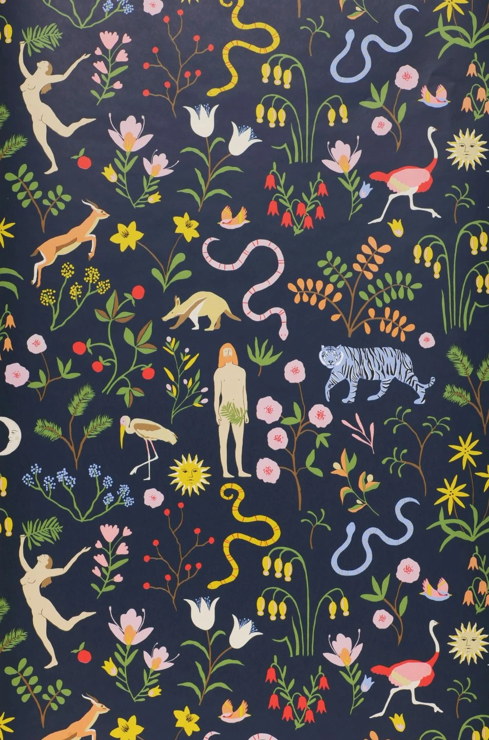 Tapete Adam And Eve Stahlblau 2 Tapete Adam And Eve Stahlblau - Image 2