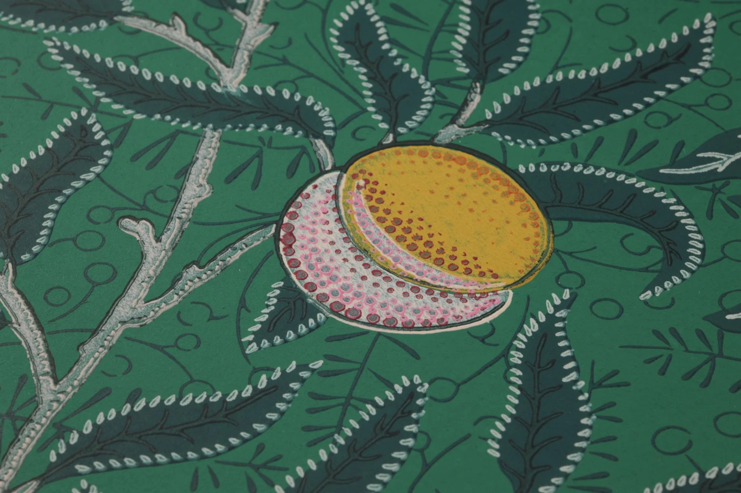 Tapete Therese Patinagrün 3 Tapete Therese Patinagrün – Bild 3