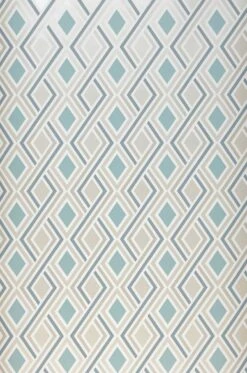 Tapete Iroko Pastelltürkis