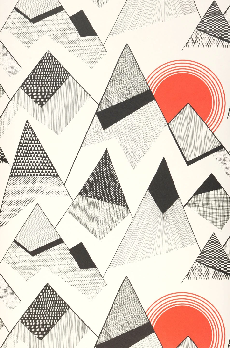 Tapete Mountains Rot 2 Tapete Mountains Rot – Bild 2