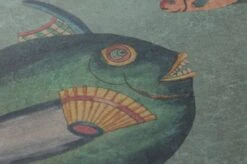 Wandbild Poissons Schilfgrün -Tapetengeschäft 725071 B Poissons 2880x1440