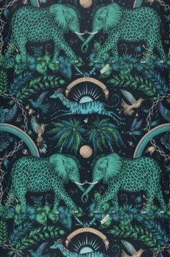 Tapete Zambezi Grüntöne