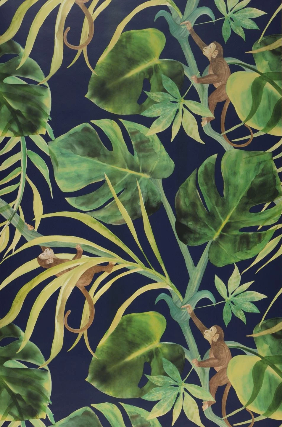 Tapete Jungle Jim Kobaltblau 1 Tapete Jungle Jim Kobaltblau