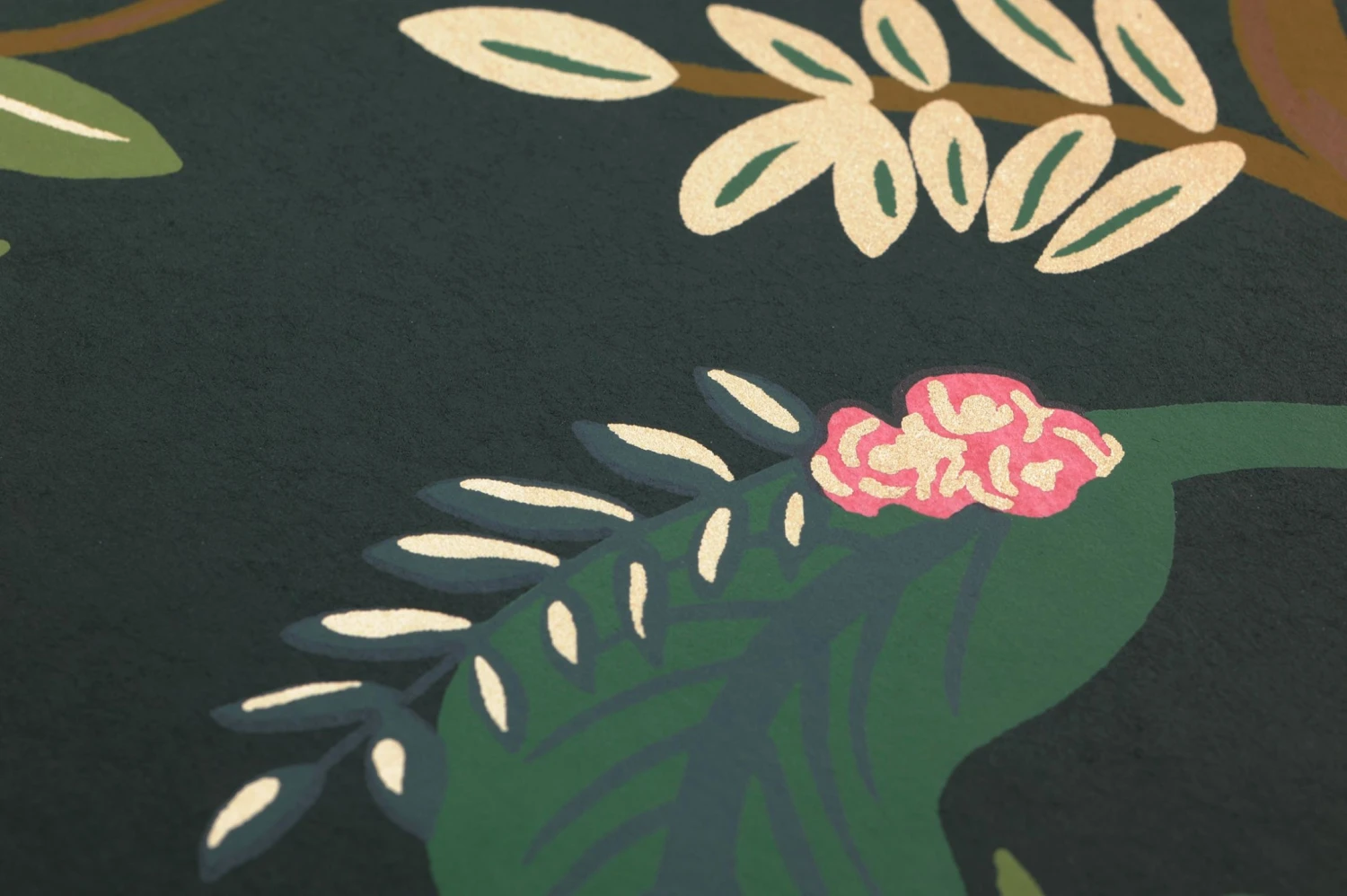 Tapete Peacock Tree Dunkelgrün 3 Tapete Peacock Tree Dunkelgrün - Image 3