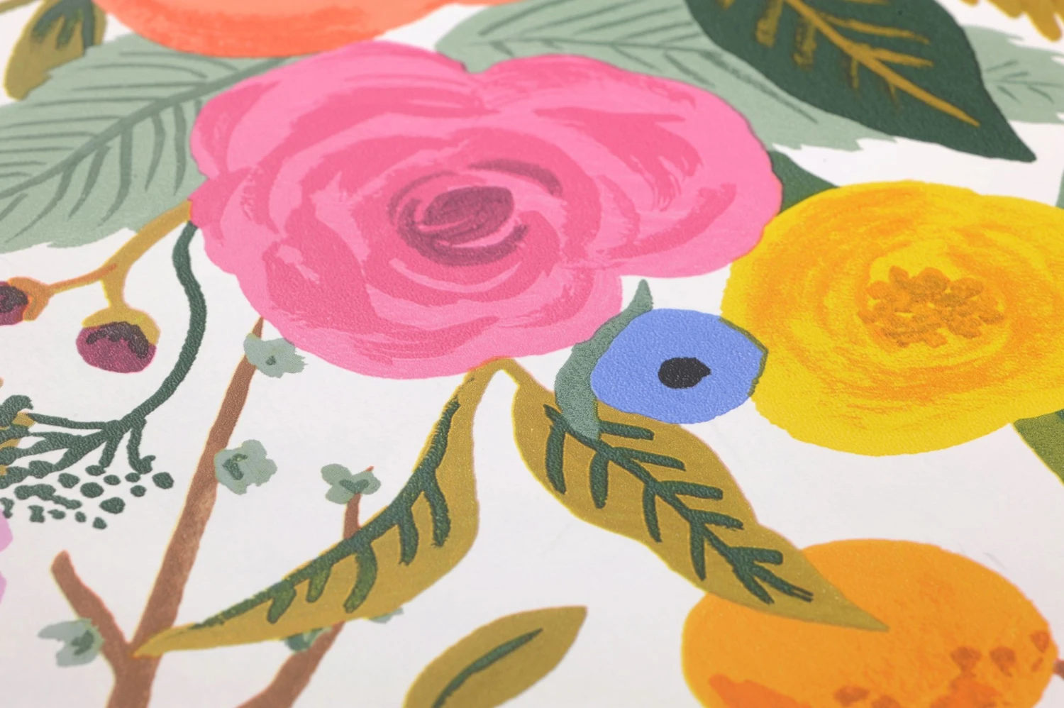 Selbstklebende Tapete Garden Party Orange 3 Selbstklebende Tapete Garden Party Orange - Image 3