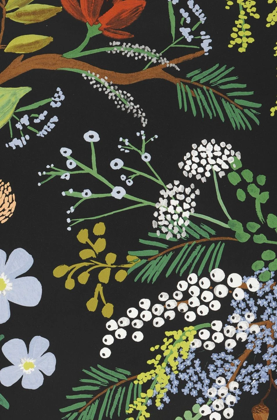 Selbstklebende Tapete Juniper Forest Schwarz 2 Selbstklebende Tapete Juniper Forest Schwarz - Image 2