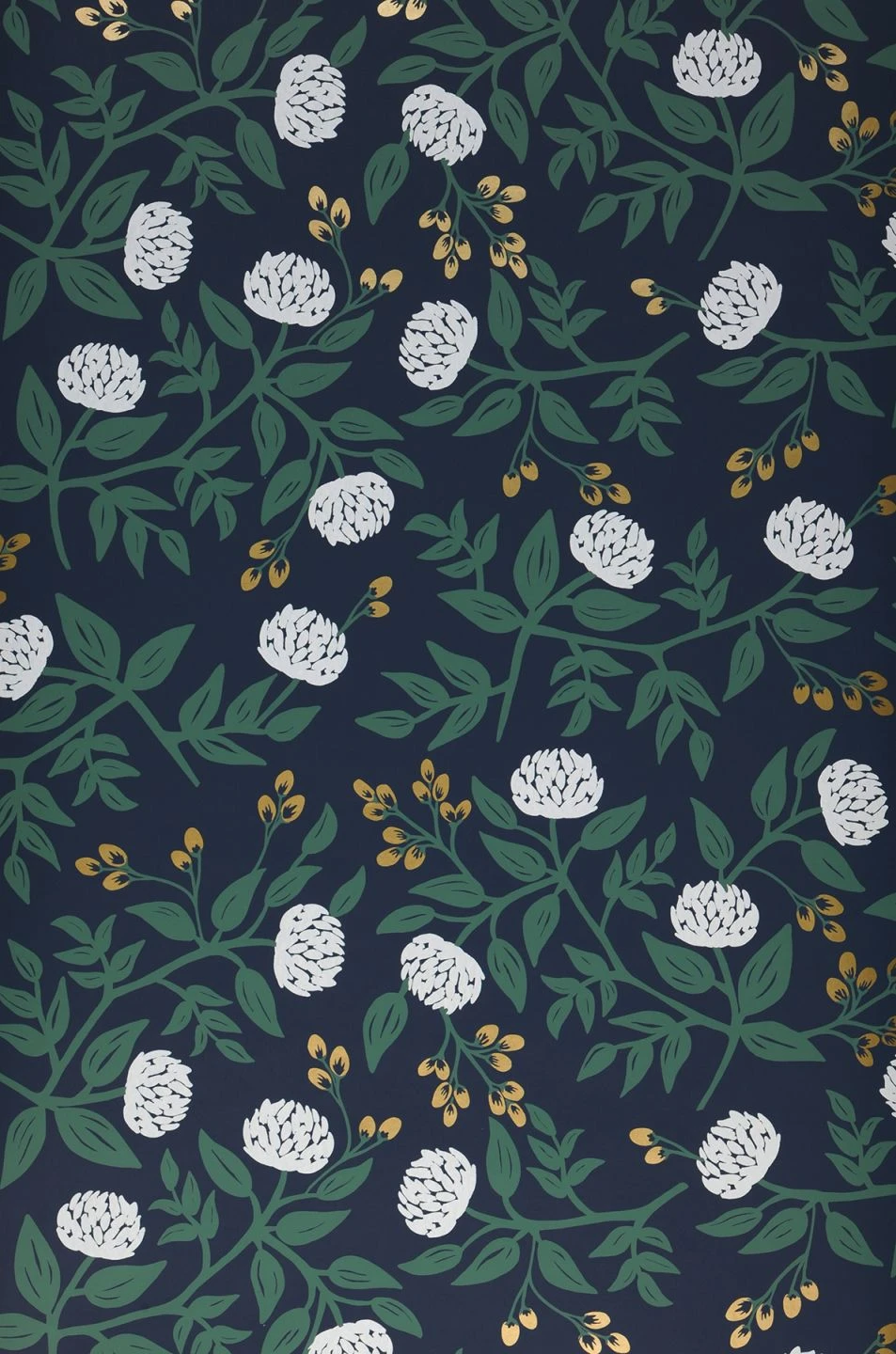 Tapete Peonies Dunkelblau 2 Tapete Peonies Dunkelblau – Bild 2