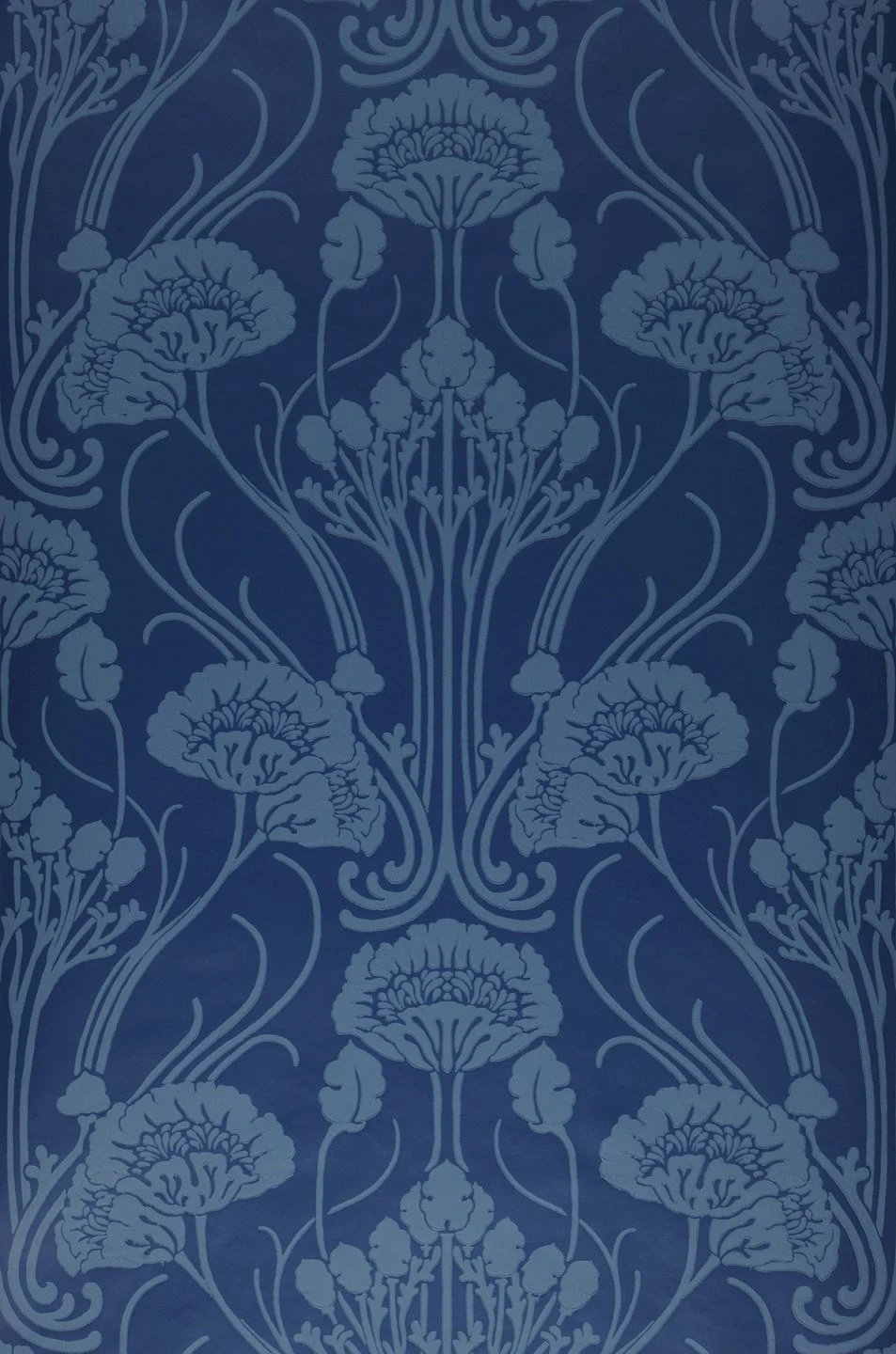 Tapete Sibia Dunkelblau 1 Tapete Sibia Dunkelblau