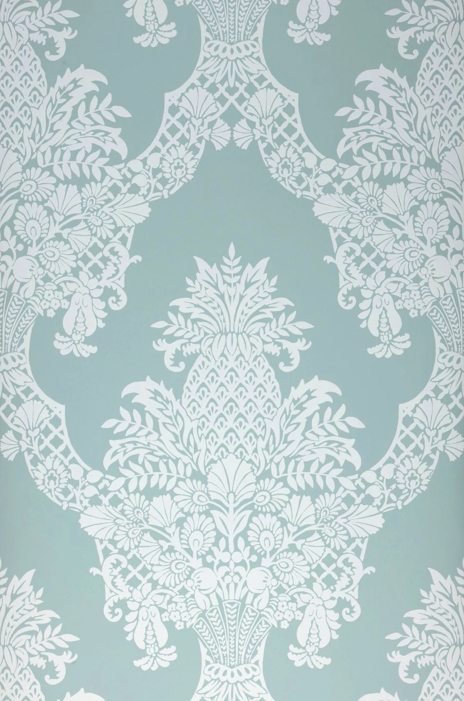 Tapete Pineapple Damask Pastelltürkis 2 Tapete Pineapple Damask Pastelltürkis - Image 2