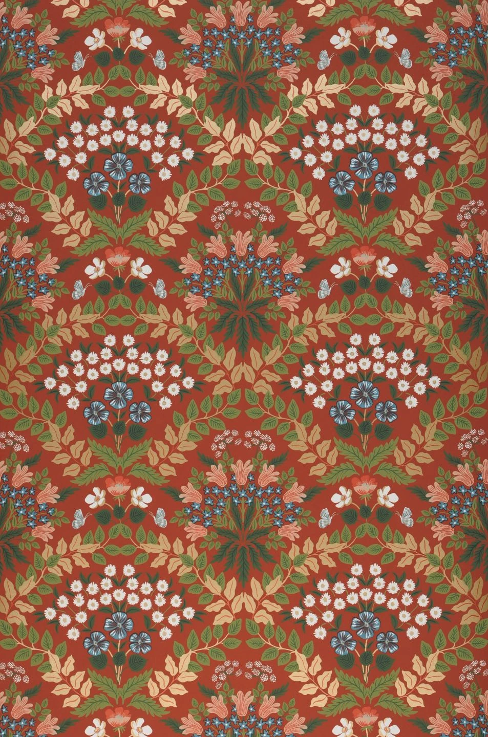 Tapete Bramble Kupferbraun 1 Tapete Bramble Kupferbraun