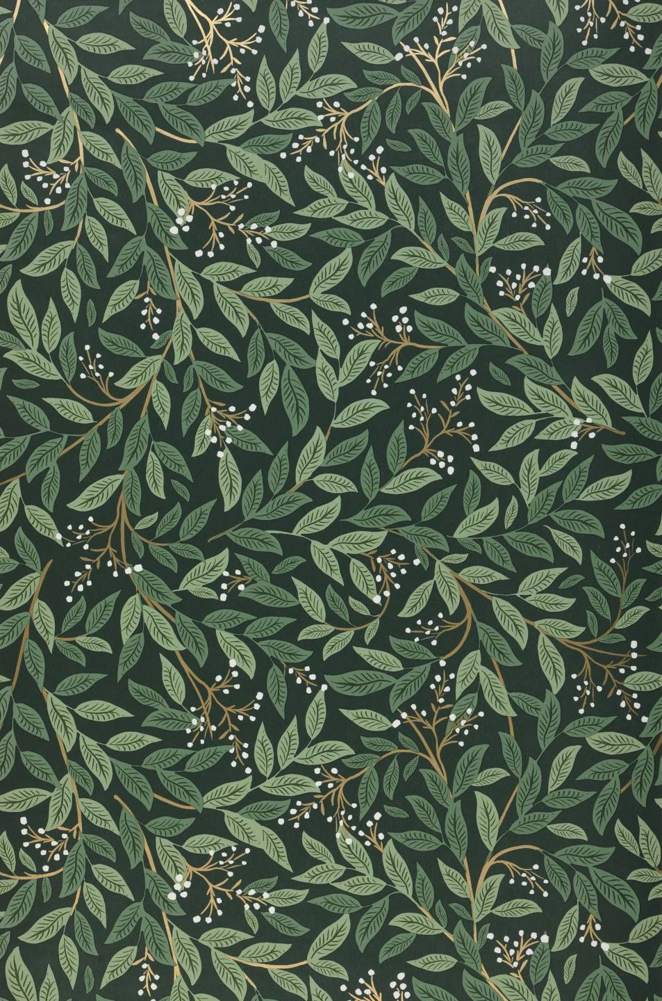 Selbstklebende Tapete Willowberry Dunkelgrün 2 Selbstklebende Tapete Willowberry Dunkelgrün - Image 2