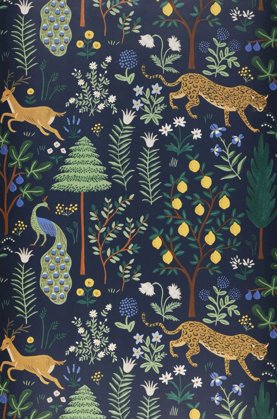 Selbstklebende Tapete Menagerie Stahlblau 1 Selbstklebende Tapete Menagerie Stahlblau