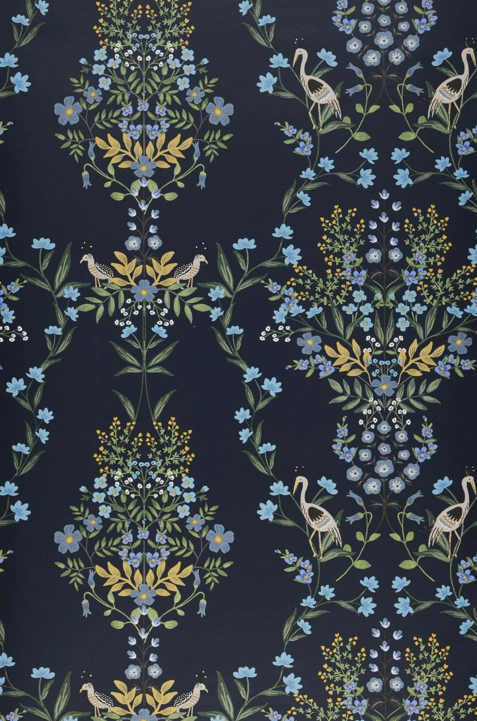 Selbstklebende Tapete Luxembourg Stahlblau 1 Selbstklebende Tapete Luxembourg Stahlblau