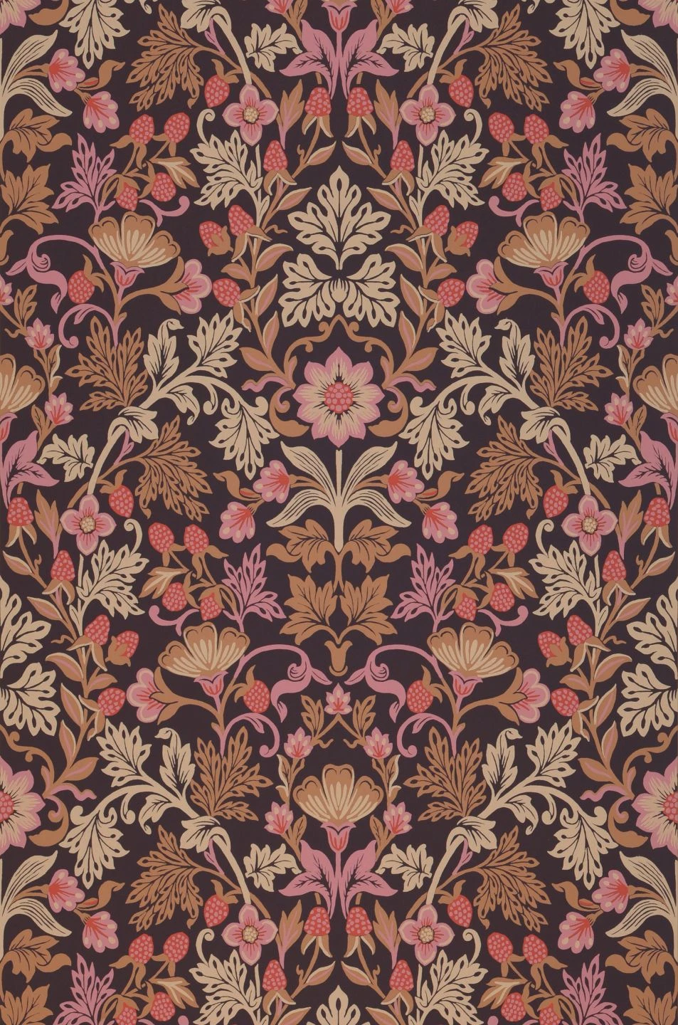 Tapete Josefin Schwarzrot 2 Tapete Josefin Schwarzrot - Image 2