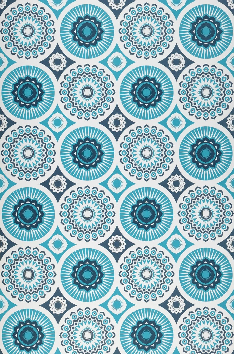 Tapete Marelle Wasserblau 2 Tapete Marelle Wasserblau – Bild 2