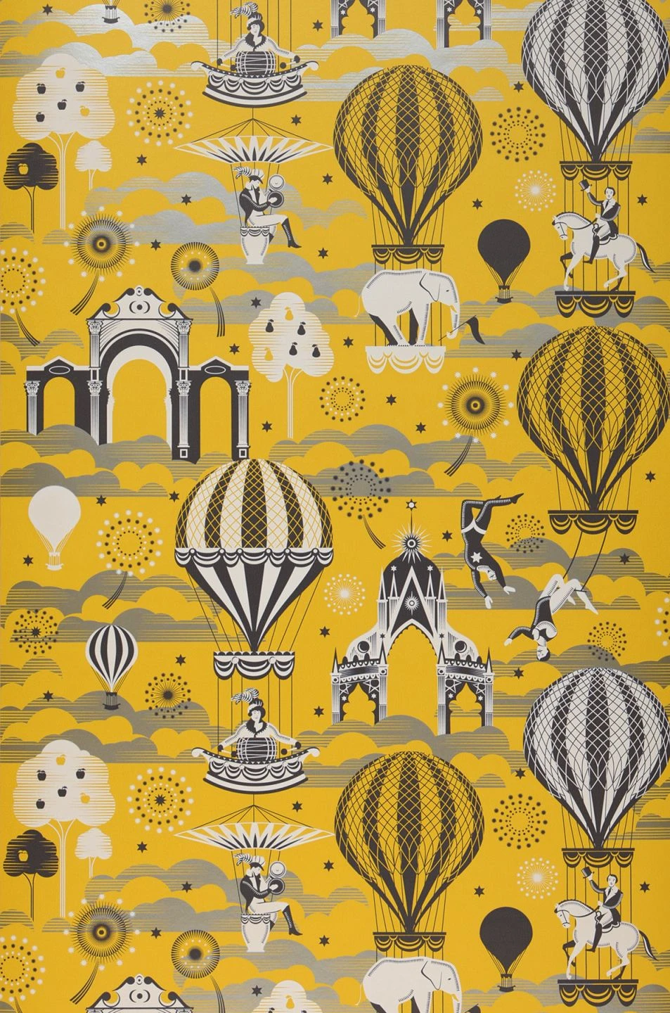 Tapete Rosi Gelb 2 Tapete Rosi Gelb – Bild 2