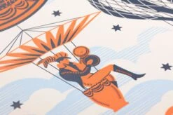 Tapete Rosi Orange -Tapetengeschäft 835234 B Rosi 2880x1440