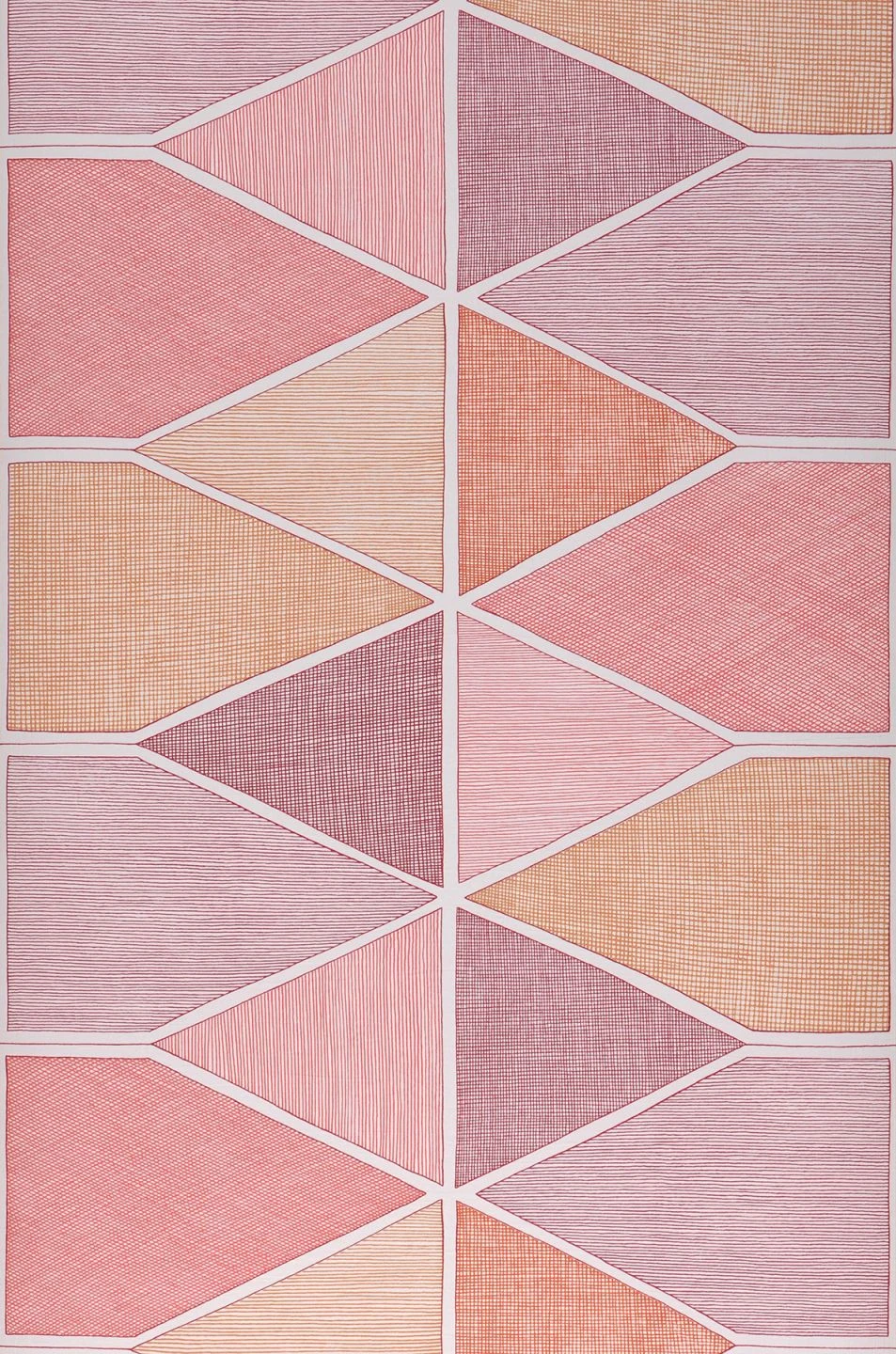 Tapete Enzo Rot 2 Tapete Enzo Rot – Bild 2