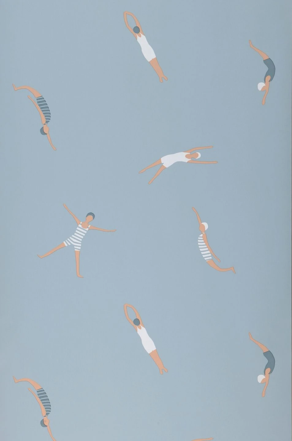 Tapete Water Dancer Hellgraublau 1 Tapete Water Dancer Hellgraublau