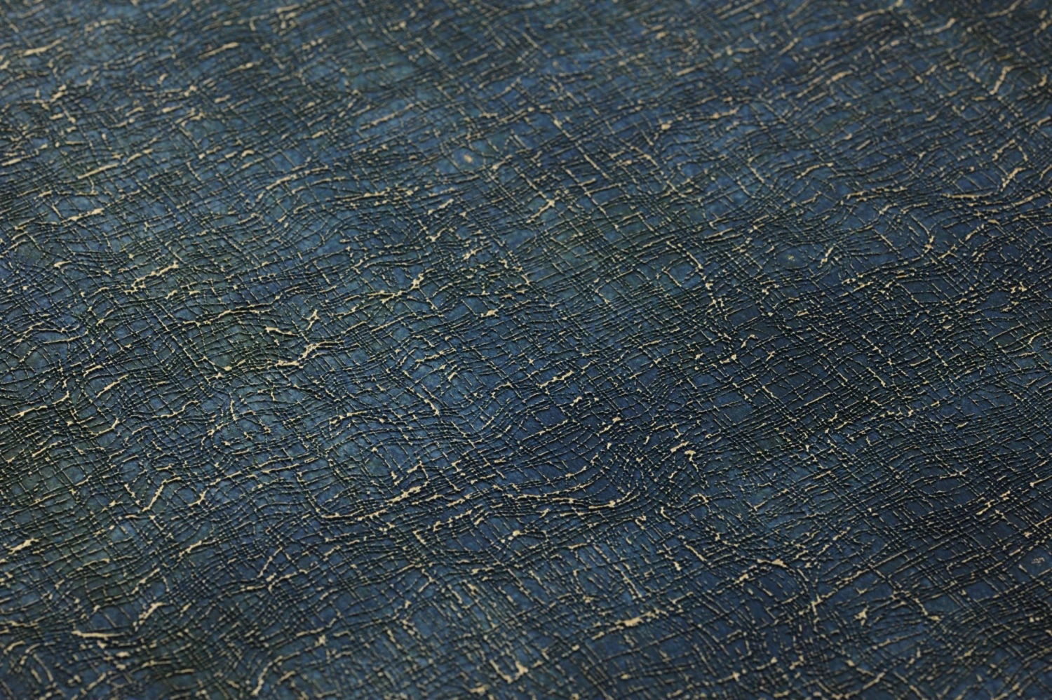 Tapete Shabby Tartan Blautöne 2 Tapete Shabby Tartan Blautöne - Image 2