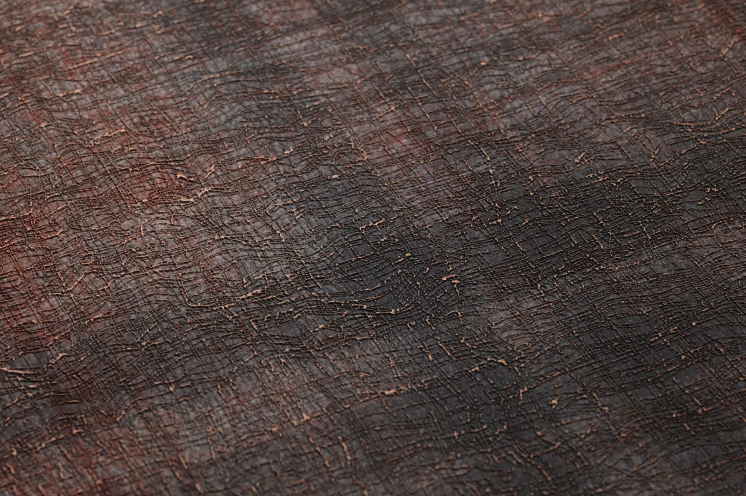 Tapete Shabby Tartan Kupferbraun 3 Tapete Shabby Tartan Kupferbraun - Image 3