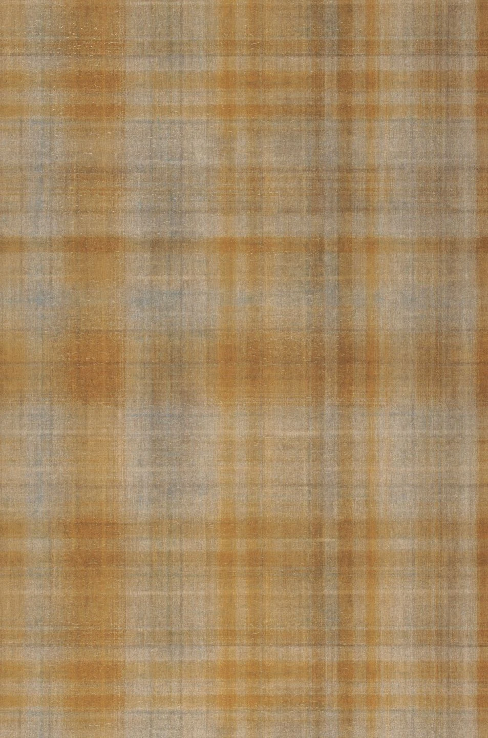 Tapete Shabby Tartan Orangebraun 2 Tapete Shabby Tartan Orangebraun - Image 2