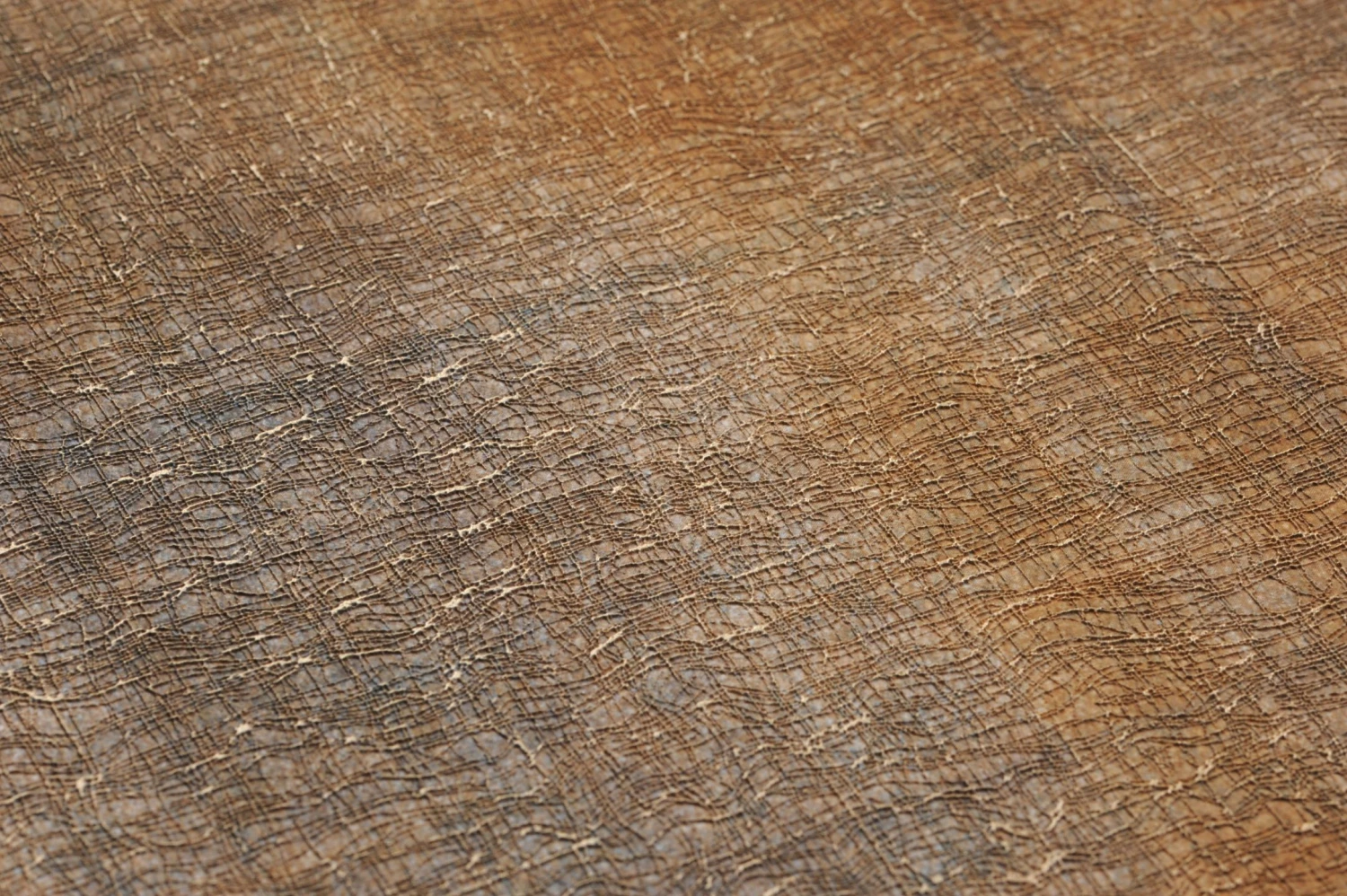 Tapete Shabby Tartan Orangebraun 3 Tapete Shabby Tartan Orangebraun - Image 3