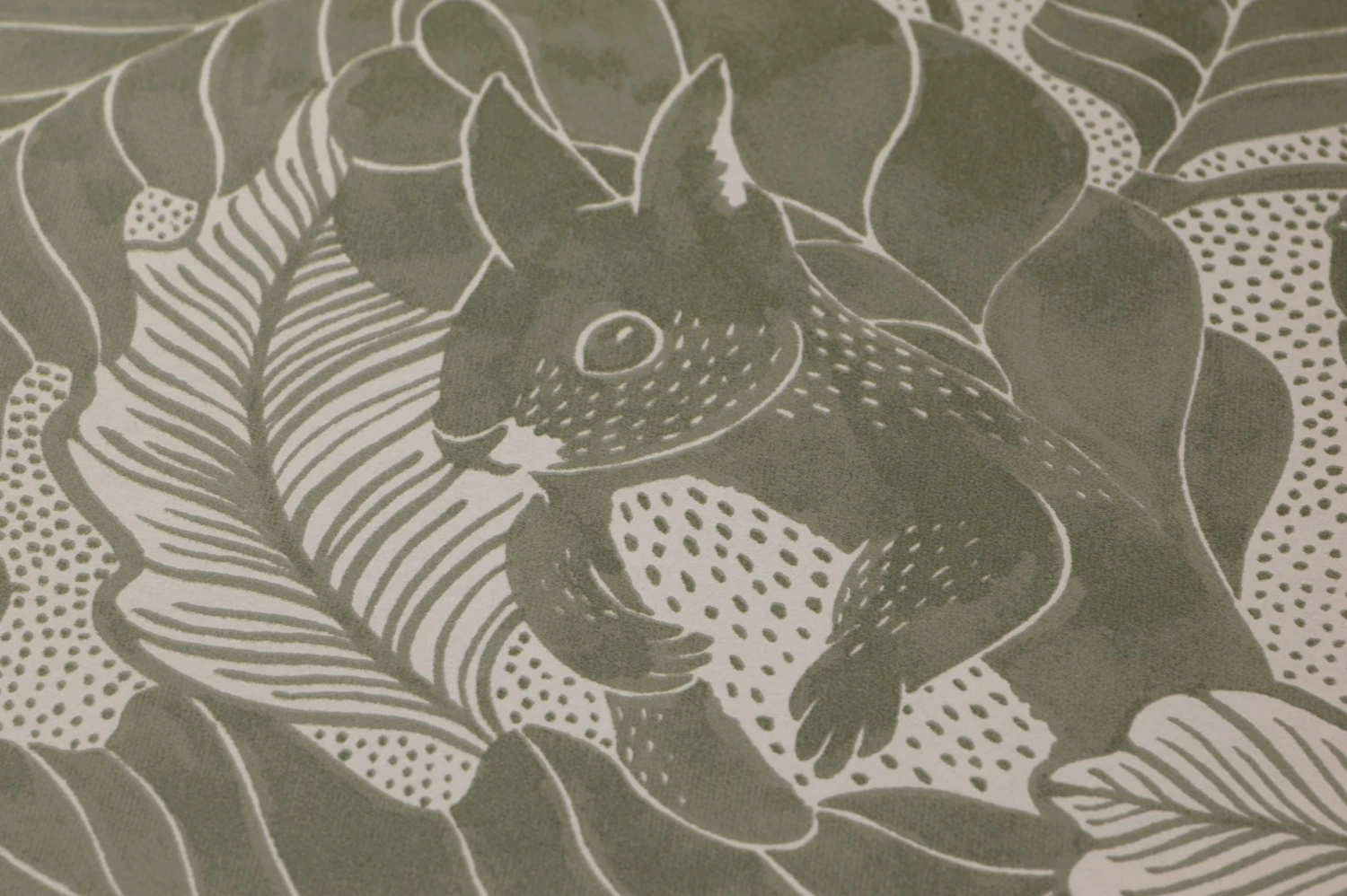 Tapete Oak Tree Tails Blassolivgrün 3 Tapete Oak Tree Tails Blassolivgrün – Bild 3