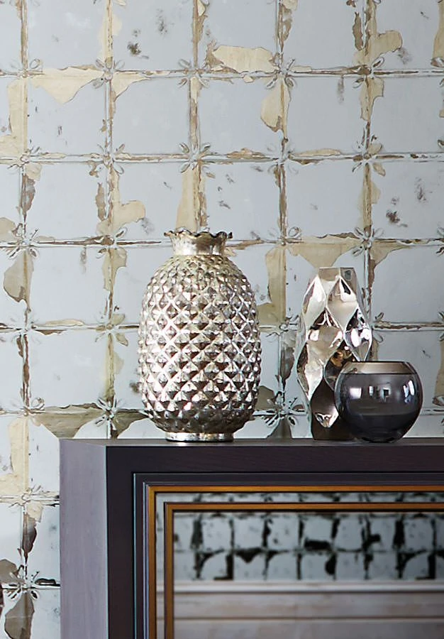 Tapete Abiona Grauweiss 1 Tapete Abiona Grauweiss